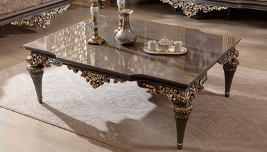 Lüks Oskar Klasik Koltuk Takımı İndirimli Mobilya