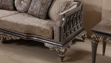 Lüks Oskar Klasik Koltuk Takımı İndirimli Mobilya