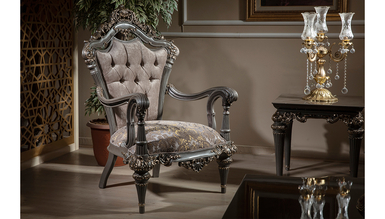 Lüks Oskar Klasik Koltuk Takımı İndirimli Mobilya