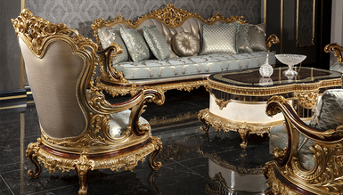 Lüks Payitaht Klasik Koltuk Takımı İndirimli Mobilya