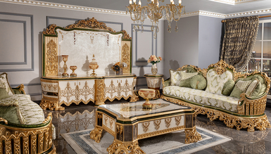 Klasik Hürrem Koltuk Takımı İndirimli Mobilya