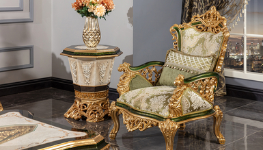 Klasik Hürrem Koltuk Takımı İndirimli Mobilya