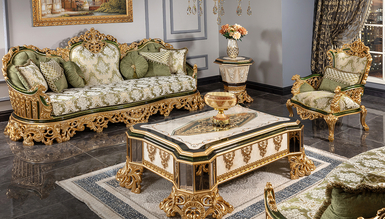 Klasik Hürrem Koltuk Takımı İndirimli Mobilya