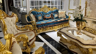 Kral Klasik Koltuk Takımı İndirimli Mobilya