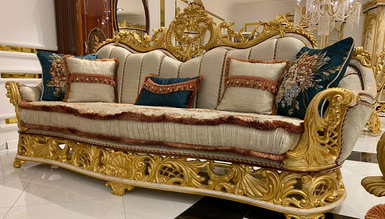 Kral Klasik Koltuk Takımı İndirimli Mobilya