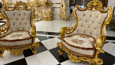 Kral Klasik Koltuk Takımı İndirimli Mobilya