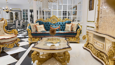 Kral Klasik Koltuk Takımı İndirimli Mobilya