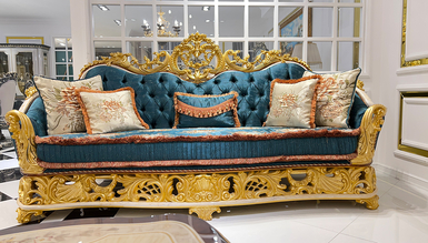 Kral Klasik Koltuk Takımı İndirimli Mobilya