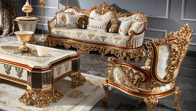 Hürrem Klasik Koltuk Takımı İndirimli Mobilya