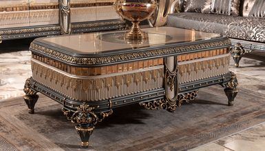 Lüks Almina Klasik Koltuk Takımı İndirimli Mobilya