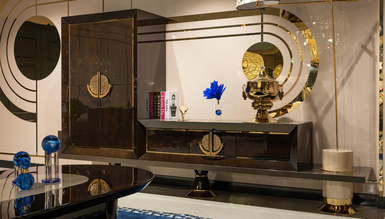 Harlem Modern Kahverengi TV Ünitesi İndirimli Mobilya