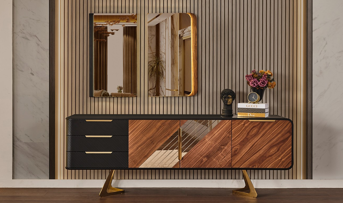 Godiva Siyah Yemek Odası